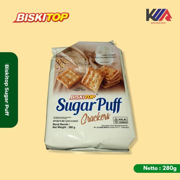 Biskitop Sugar Puff 1 Kardus - Jajan Hajatan Biskuit