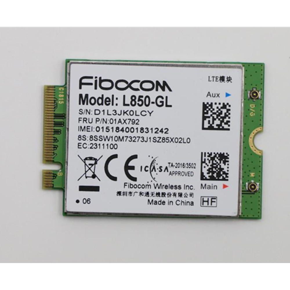 . Fibocom L850-Gl 01Ax792 4G Wireless Module Original Antenna For -