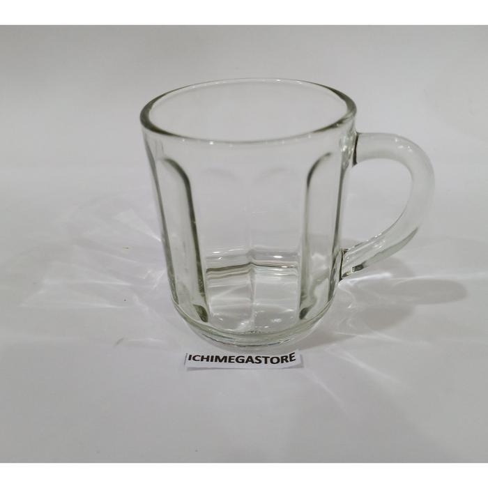 Gelas Mug Kaca 235 ml Bening Aesthetic