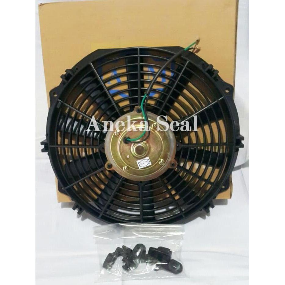 Extra Fan 12" Inch 12V (Tiup) Ac Mobil Kipas Baco Ekstra Universal