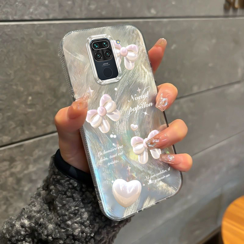 Casing Hp Xiaomi Redmi Note 9 Case Casing HP Softcase ponsel silikon tahan jatuh transparan camlet K