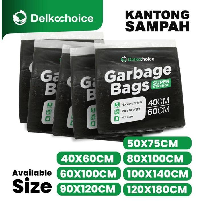KANTONG PLASTIK SAMPAH HITAM BESAR HITAM