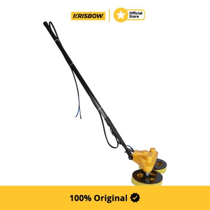 Krisbow Alat Pembersih Panel Surya Dual Brush Fpscb280 - Mix Solar Panel Cleaner
