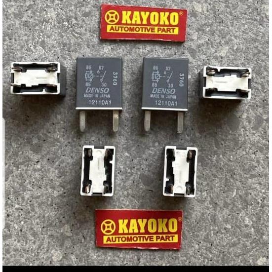 RELAY DENSO GENUINE PARTS RELAY KAKI 4 DENSO 7181-8374 RESTOCK