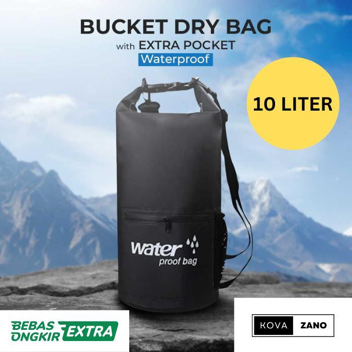Tas Ransel Gunung Lipat Hiking Outdoor Waterproof Kapasitas 10Liter