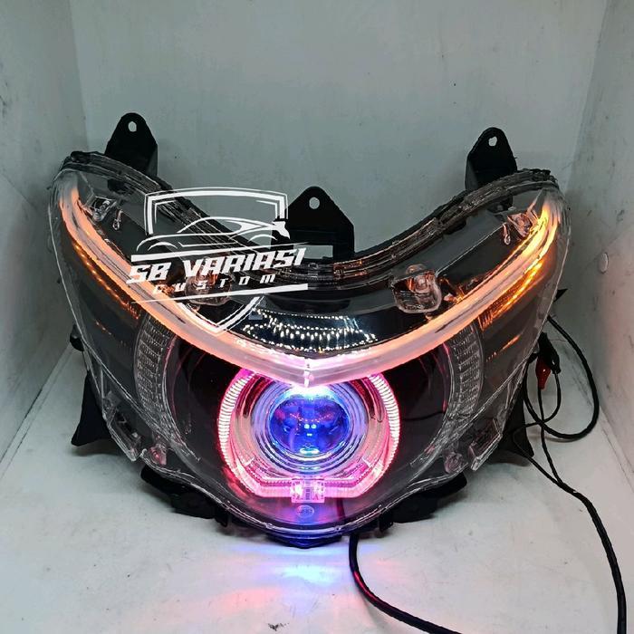 Paket Ganteng Soul Gt Biled 4.5 Alis Running Drl Custom Lampu Soul Gt 115 Ala Biled