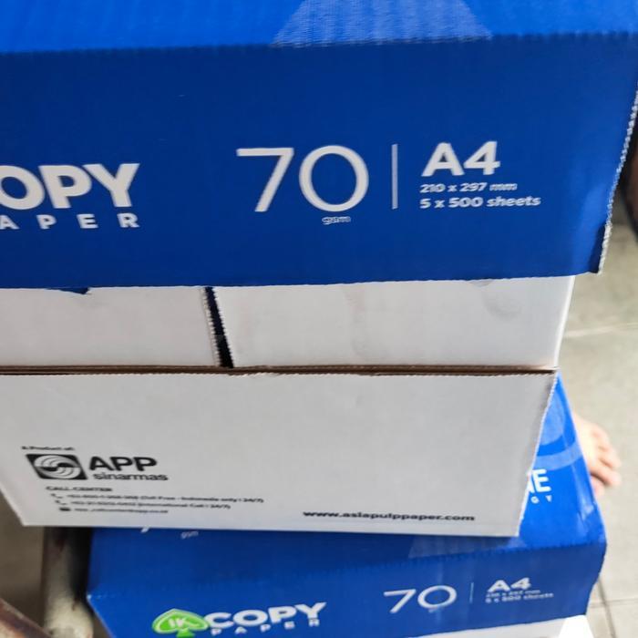 Kertas Hvs A4 70Gr 1Dus Tbk