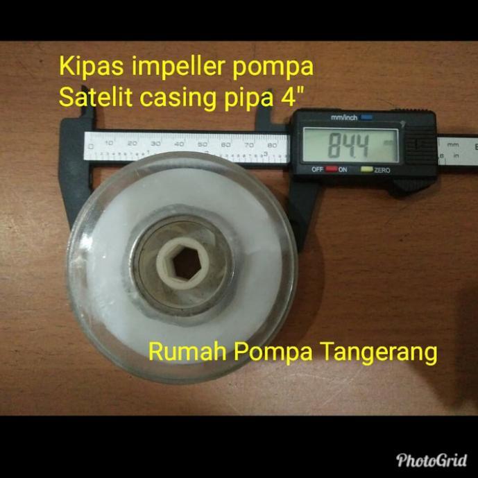 Ada Stok Kipas pompa satelit 4inch sparepart pompa satelit