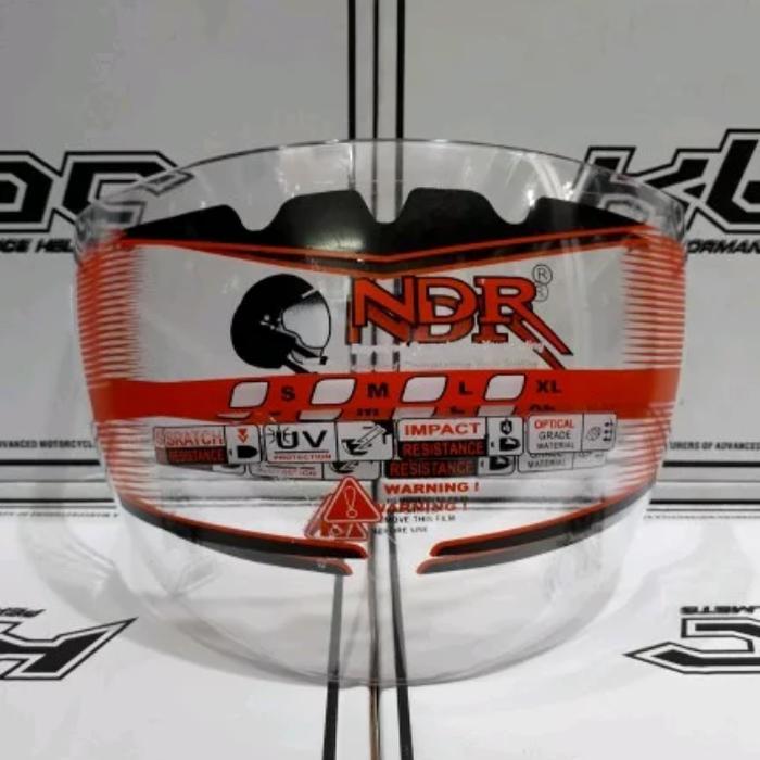 Kaca helm visir helm bmc & hiu produk ndr