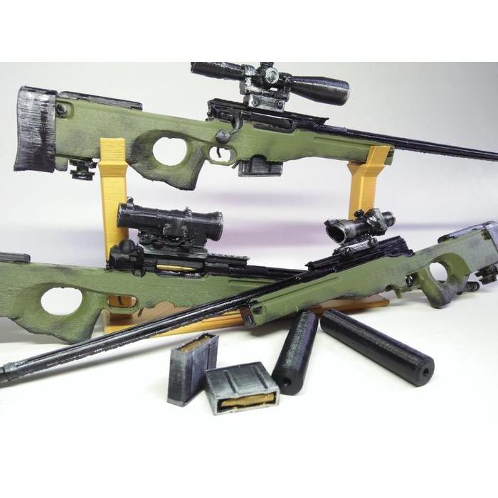 TERBARU Miniatur PUBG AWM Sniper ver 2.0 upgrade version
