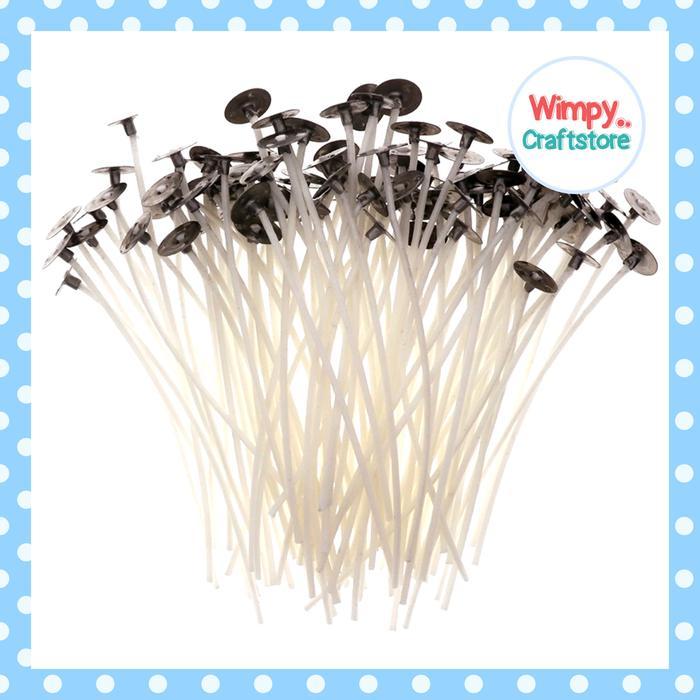 NEW Sumbu Lilin Candle Wick Bahan Lilin Aromatherapy Diskon