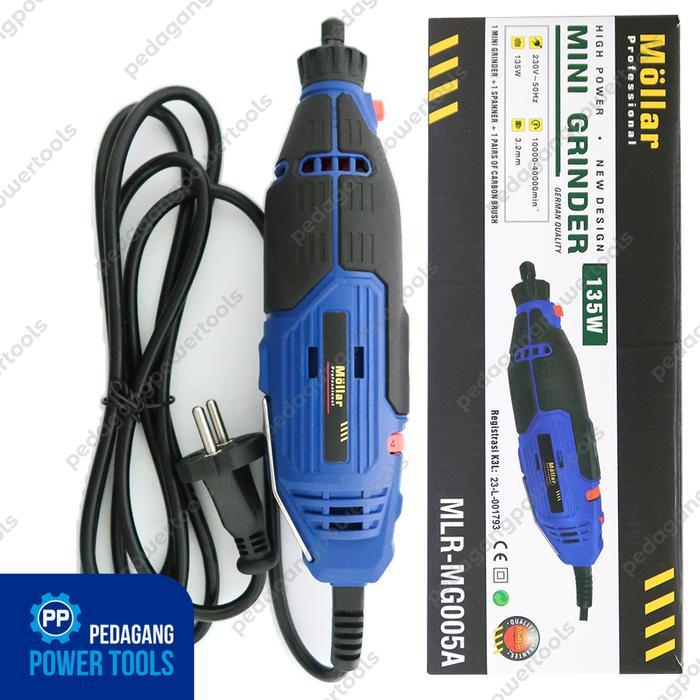 Mollar Mg005A Mini Grinder Listrik Die Gerinda Bor Tuner Serbaguna