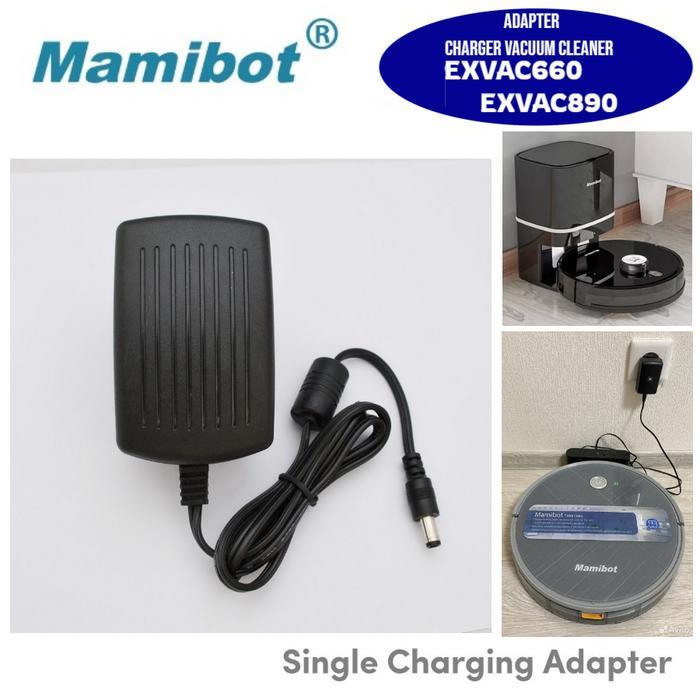 Adapter Charger Mamibot EXVAC890 Vacuum Cleaner EXVAC660 Adaptor Robot