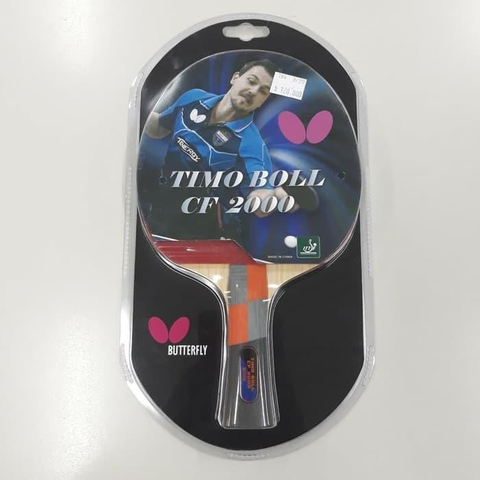 Bat BUTTERFLY Timo Boll CF 1000 CF 2000 Tenis Meja Pingpong Original