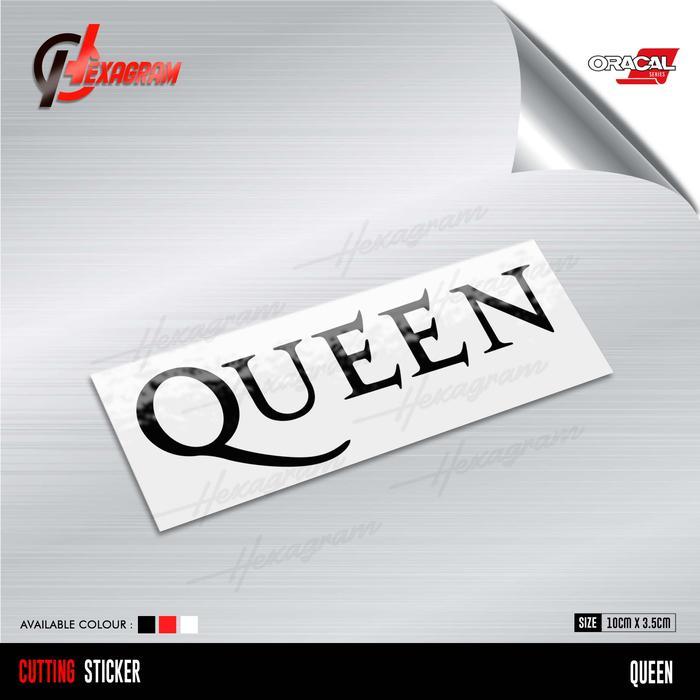 Cutting Sticker Queen Stiker Queen Stiker Band Queen