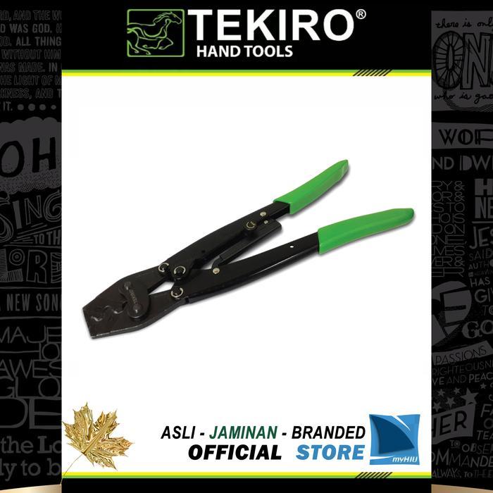 Tang Press Skun Tang Klem Kabel Kh8 Tang Krimping Kupas Kabel Tekiro