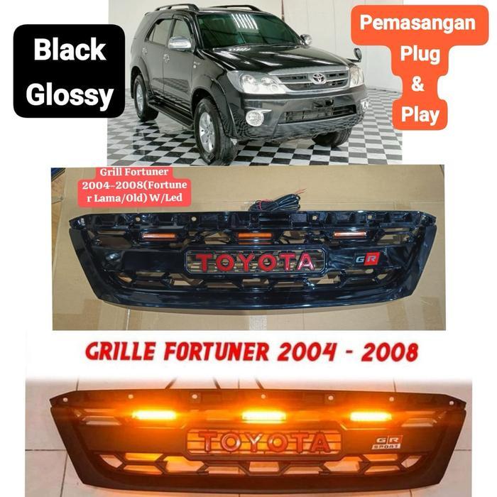 Ready Gril Grill Grille Depan Fortuner Lama/Old 2004 2006 2007 2008 Awal & Fortuner Baru/New 2008