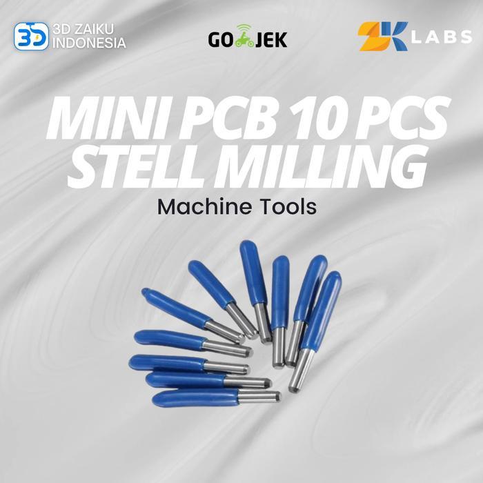 Mini PCB 10 pcs Drill Bits Tungsten Stell Milling Machine Tools