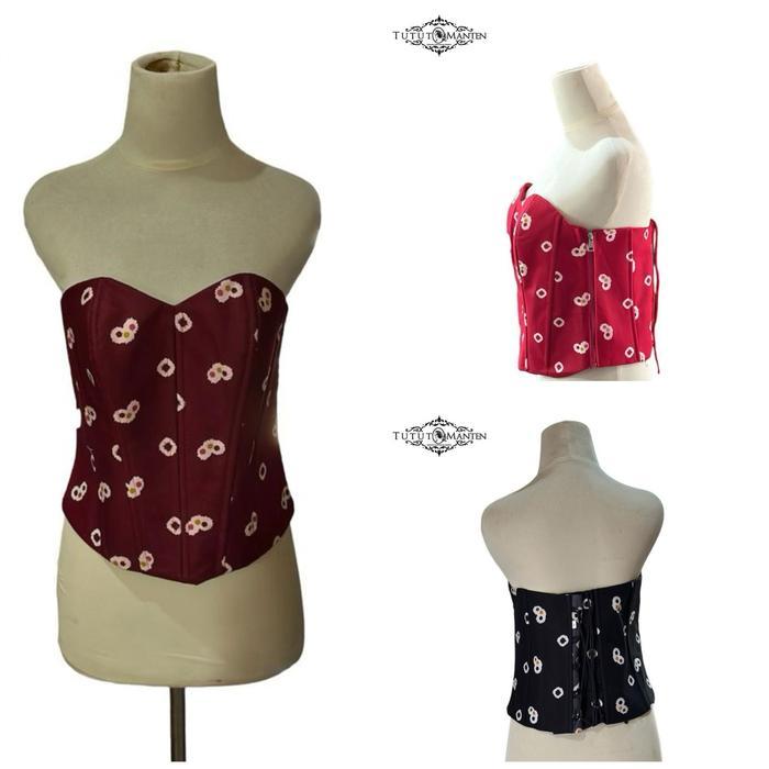 Kamisolmotif Jumputan / Longtorso Jumputan