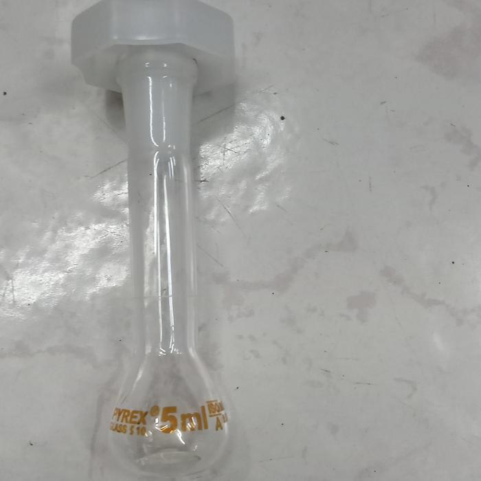 labu ukur 5 ml pyrex