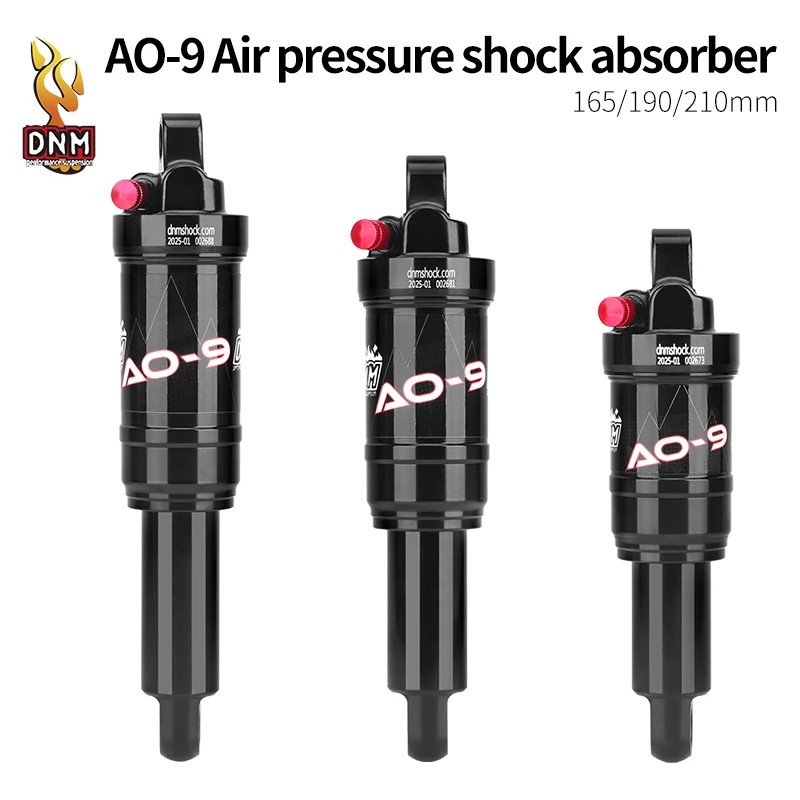 DNM AO-9 MTB Bicycle Air Rear Shock Absorber Mountain Downhill MTB Bike Accessories 165mm 190mm