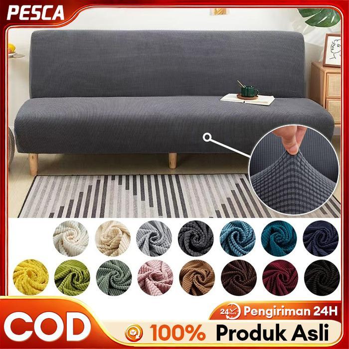 Sarung Sofabed Cover Sofa Bed Sarung Sofa Bed Tebal Penutup Sofa Lipat Elastis Anti-Slip cover sofa