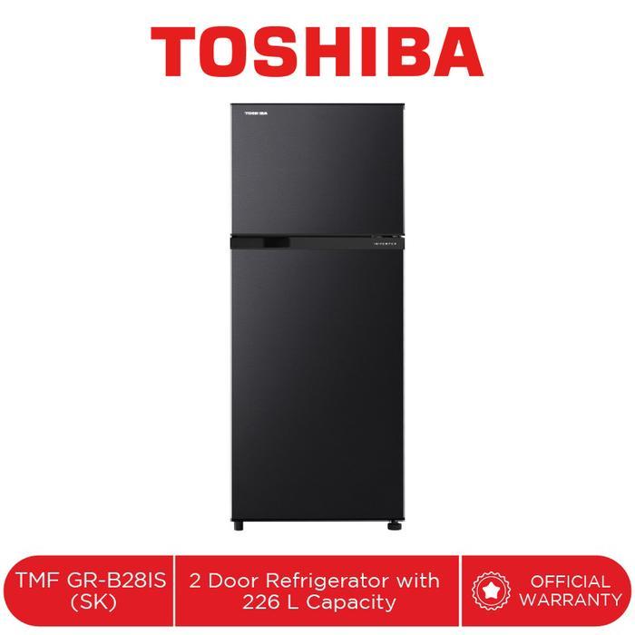 Toshiba Kulkas 2 Pintu GR-B28ISP Refrigerator 2 Pintu