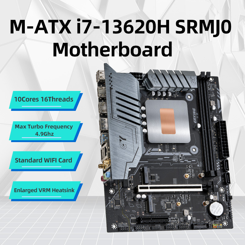 . Erying Desktops Motherboard With Onboard Cpu Interpose Kit I7 13620H -