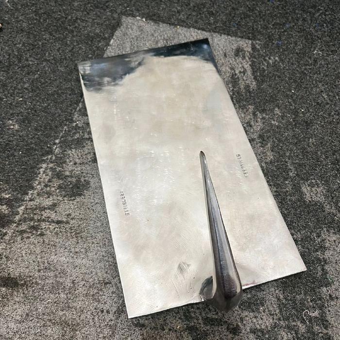 CANGKUL STAINLESS BAJA ISEN SUPER ANTI LENGKET ASLI WONOSOBO MATA CANGKUL SAWAH KEBUN PERKEBUNAN