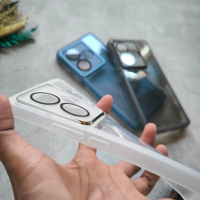 Nyimas_Case Softcase Realme Gt 6 5G Dual Tone Case Candy Color Premium Ring Bump Casing Camera