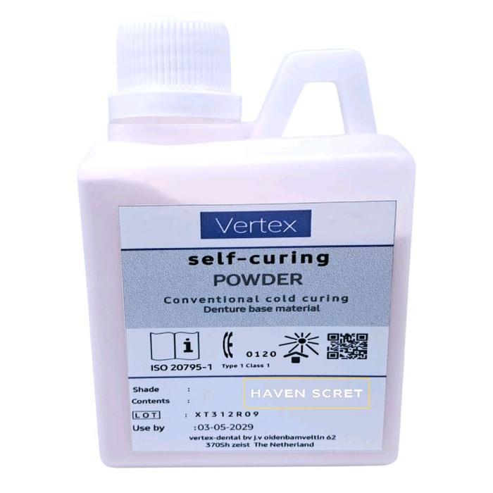 Sale Self Curing Vertex Powder Self Curing Botol ( 500Ml Berat 400G ) Bah