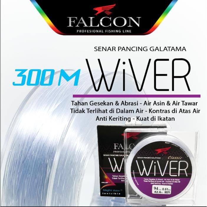 Senar Pancing Falcon Wiver 300 Meter