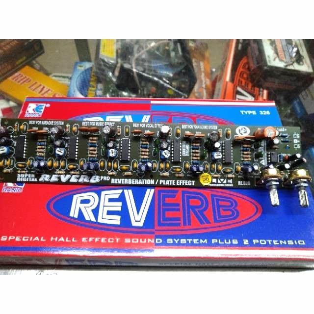 Kit Echo Reverb 2 Potensio Efek Vocal Mixer Audio