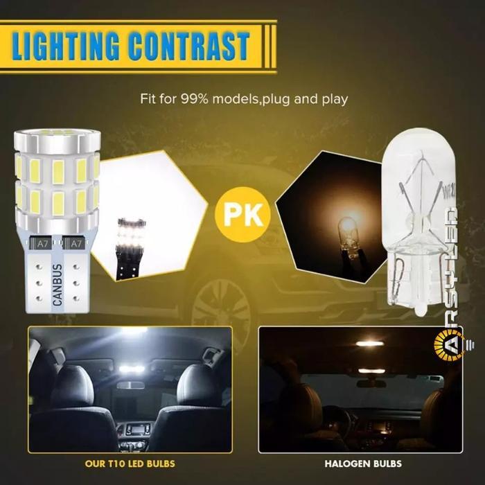 Arsy Led Lampu Plafon Kabin Mobil Rush Terios Led Isi 4 Extrime Bright
