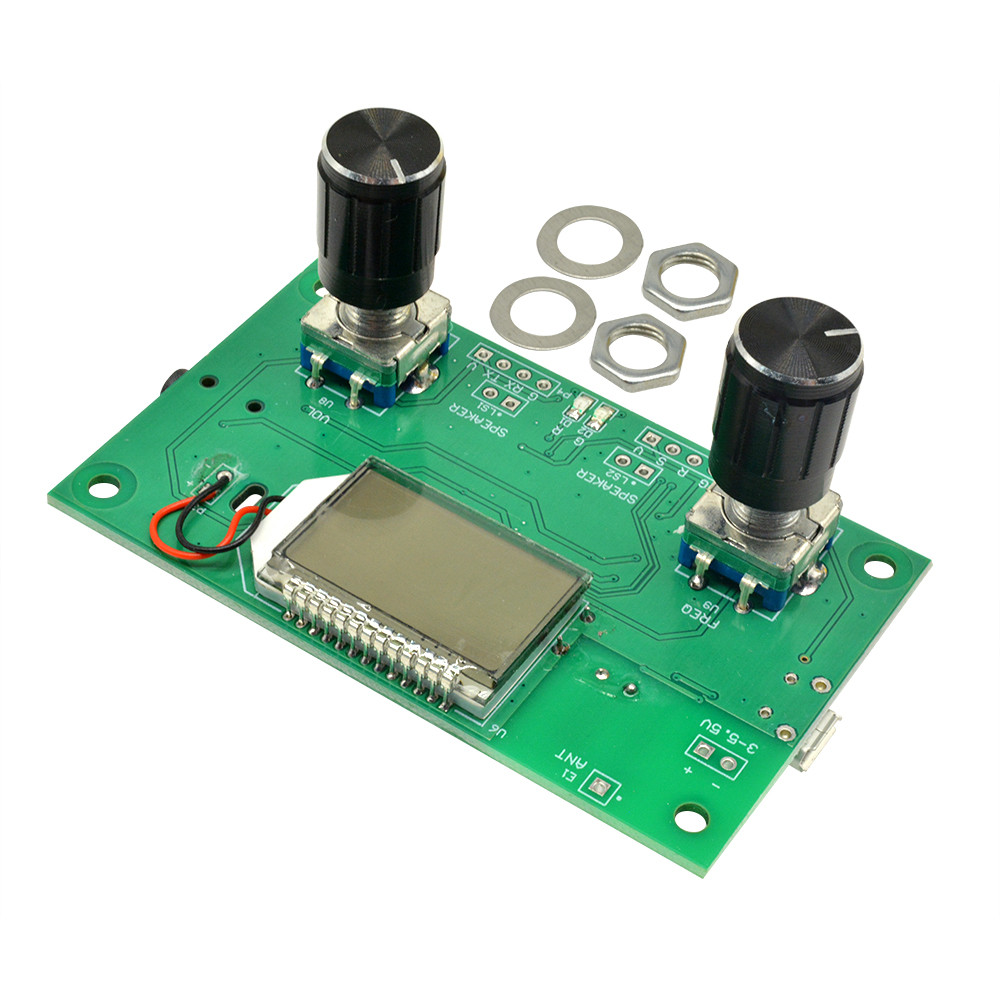 SALE DSP PLL Digital Stereo FM Radio Receiver Module Board 87-108MHz With Serial Control Frequency R