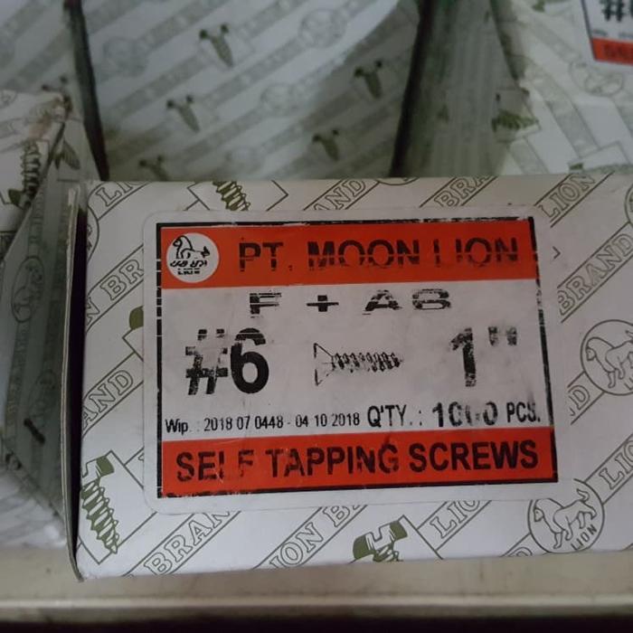 SKRUP SDS FH 8X16 / SELD DRILING SCREW 8X16/ ROOFING PUTIH 8X16/SEKRUP