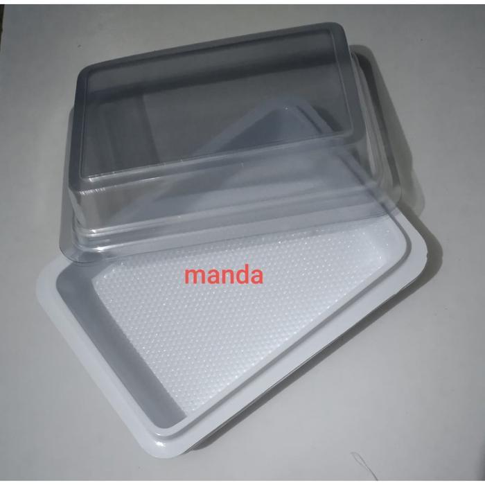 Mika kue mangkok mika brownies mika snack box putih mika bento