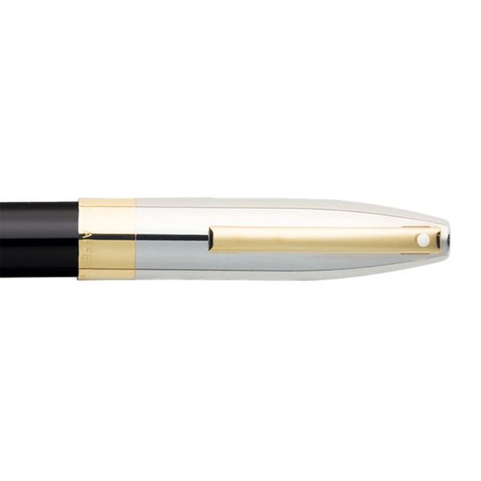 SHEAFFER LEGACY BLACK LACQUER PALLADIUM GOLD TRIM ROLLERBALL PEN