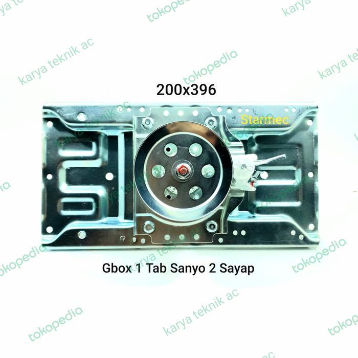 GEARBOX MESIN CUCI 1 TABUNG SANYO 2 SAYAP