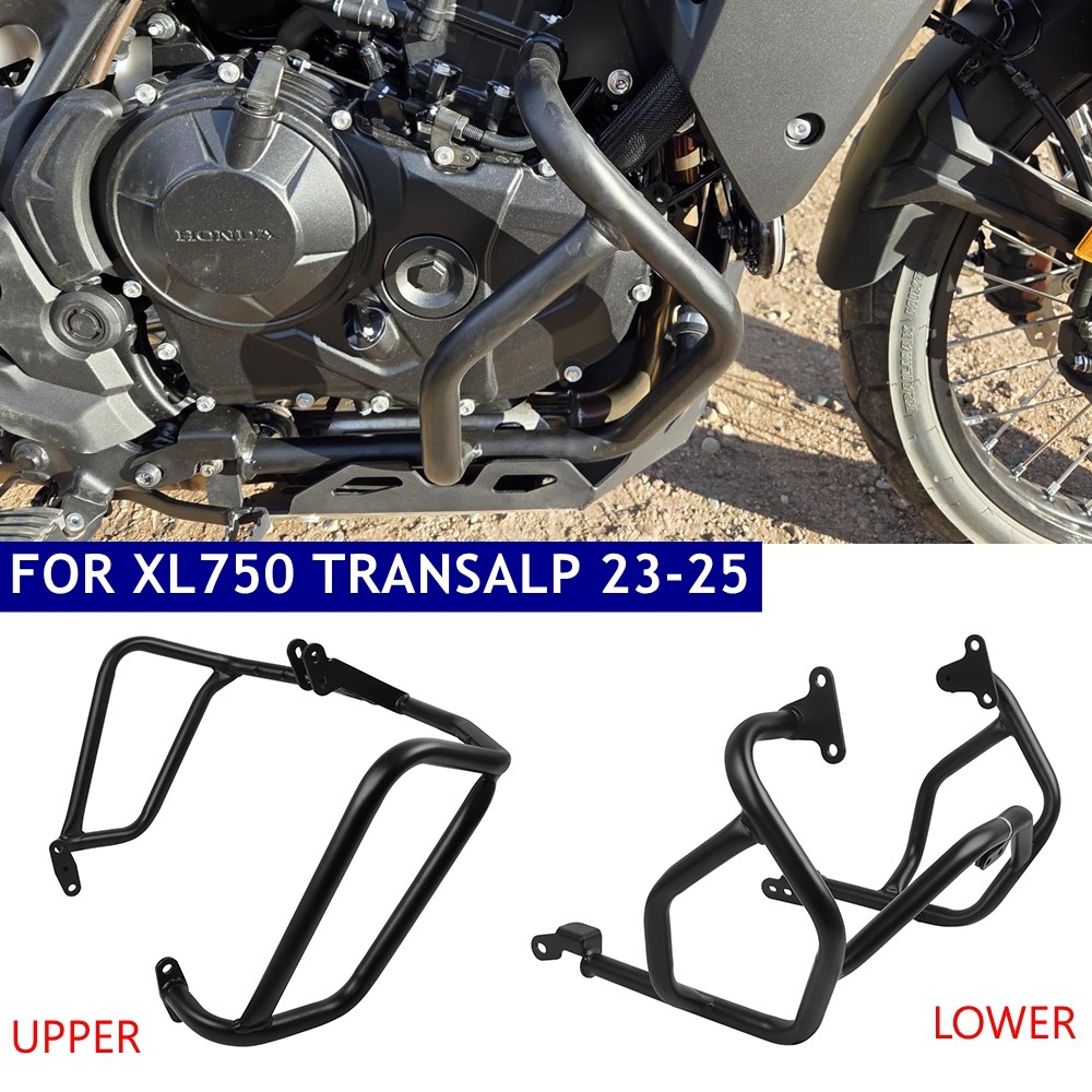 XL750 MOTORCYCLE HIGHWAY CRASH BARS ENGINE TANK GUARD BAR BUMPER STUNT CAGE PROTECTOR FOR HONDA XL