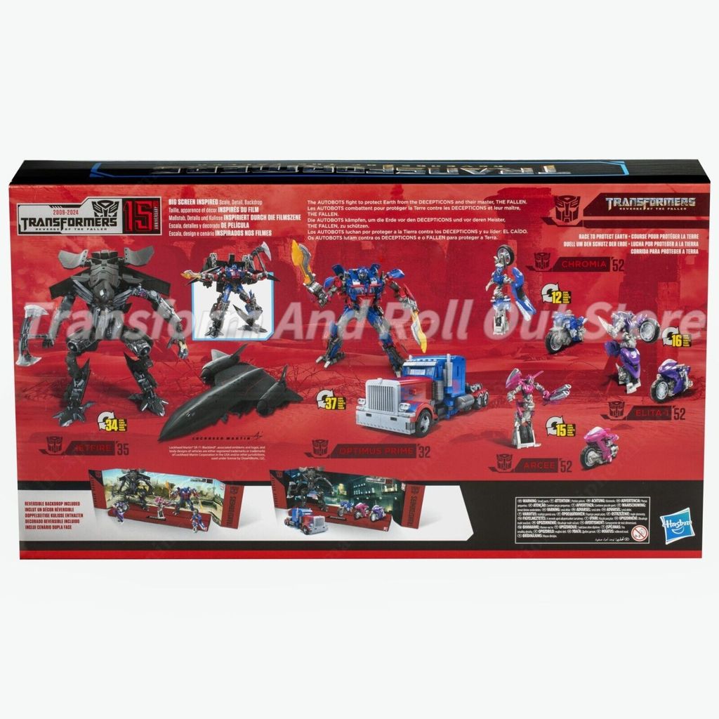 In Stock Transformers Studio Series Jetfire Optimus Prime Chromia Arcee Elita-1 Action Figure Model