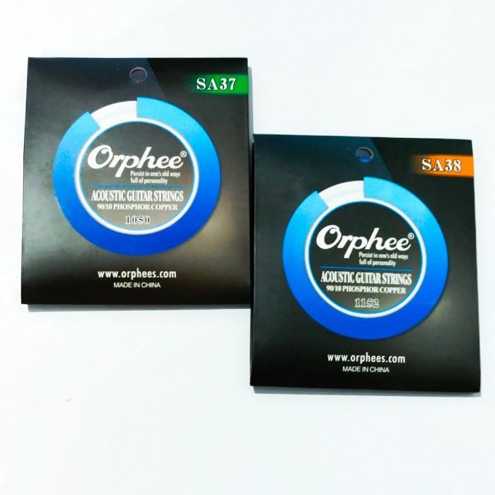 Senar gitar akustik Orphee SA37 SA38 SA39 senar gitar 1 set ORIGINAL