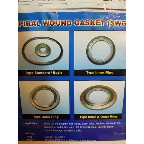 Swg (Spiral Wound Gasket) Diskon