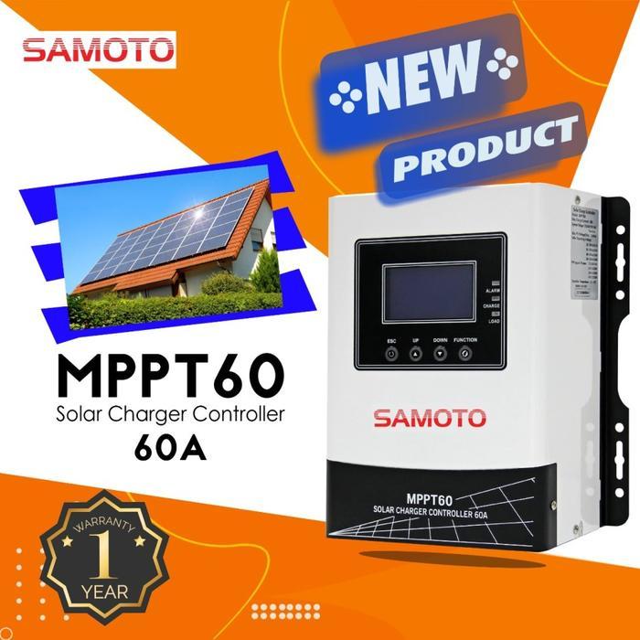 Solar Charger Samoto Mppt 60A 100A Scc Mppt Pengisi Daya Solar 60A 100A Sistem Baterai