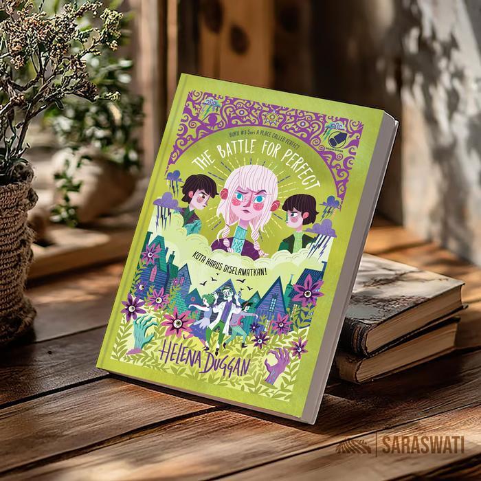 The Battle For Perfect (Kota Harus Diselamatkan) - Helena Duggan Buku Fantasi Petualangan
