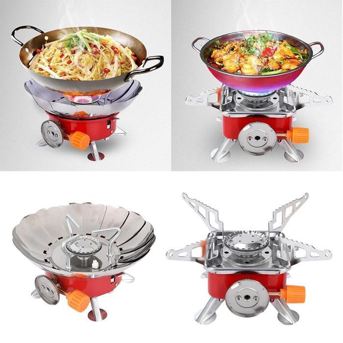 Eiger - Kompor Camping Nesting / Alat Masak Camping Model Kotak / Kompor Portable Untuk Berkemah /