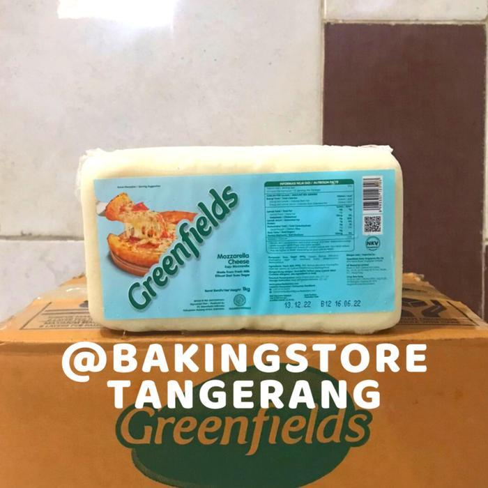KEJU MOZARELLA GREENFIELDS 1 KG MOZARELLA CHEESE GREENFIELDS (PAXEL)
