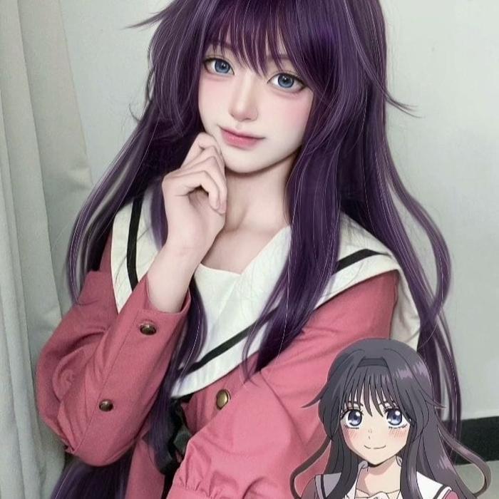 (PDS) COSPLAY WAGURI KAORUKO KOSTUM KAORU HANA WA RIN TO SAKU