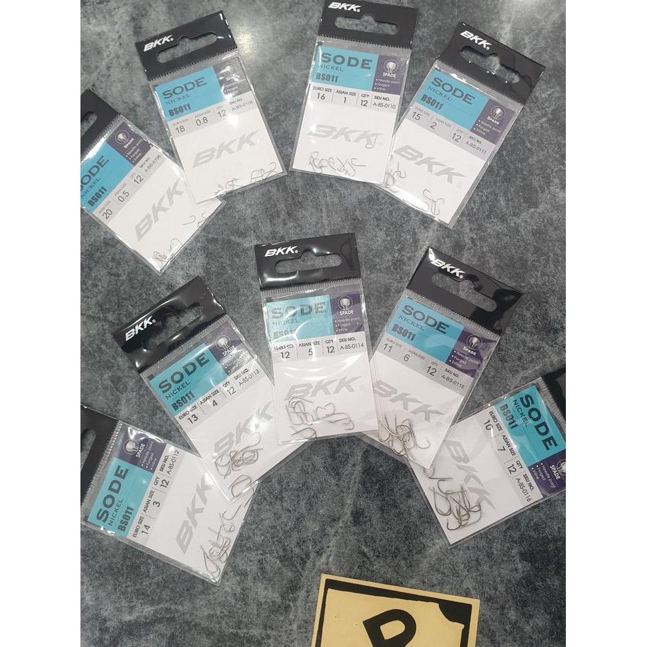 Mata Kail Pancing Bkk Sode Diamond Flat Tanpa Lubang