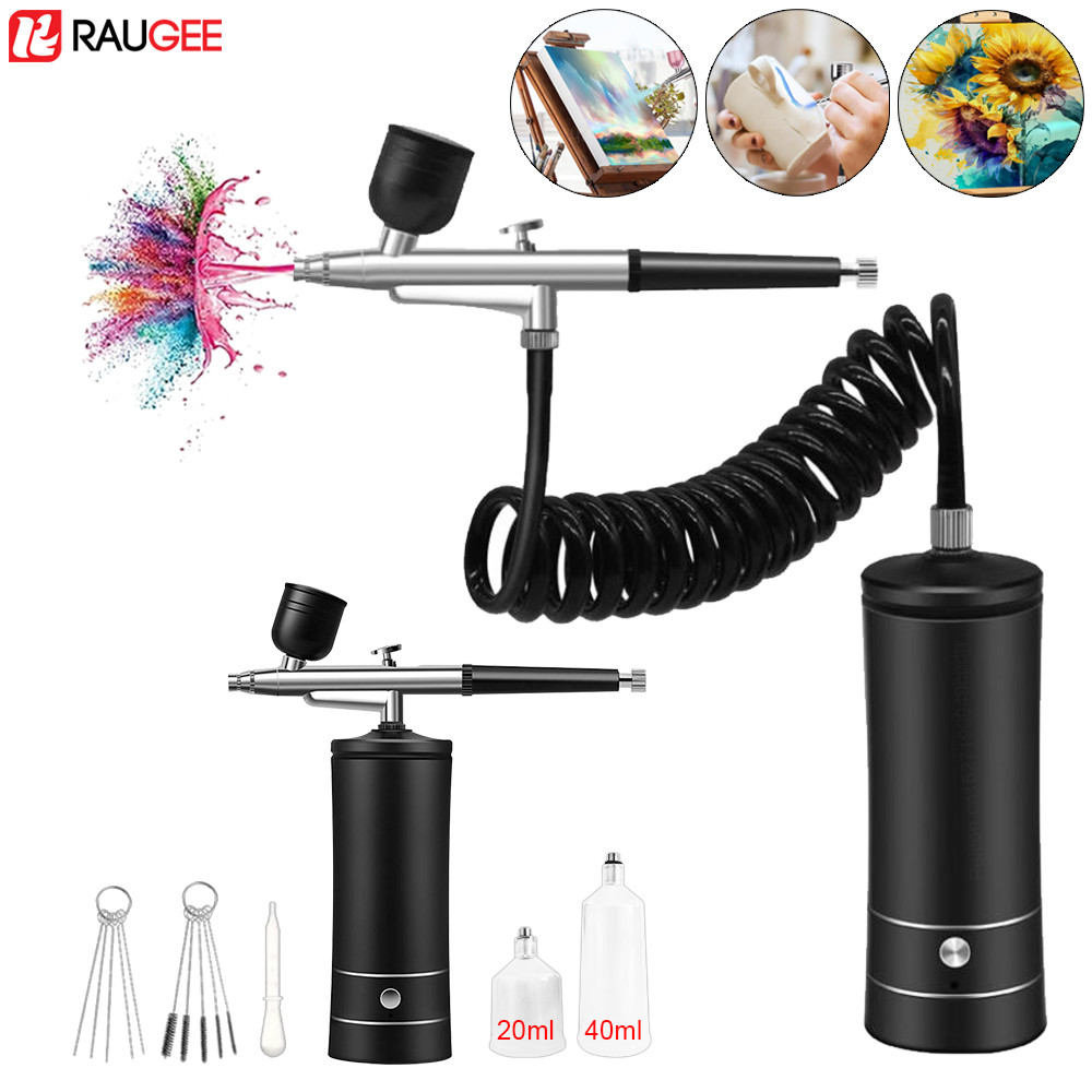 Airbrush With Compressor Airbrush Painting Mini Spray Gun for Painting Model Spray Gun Airbrush